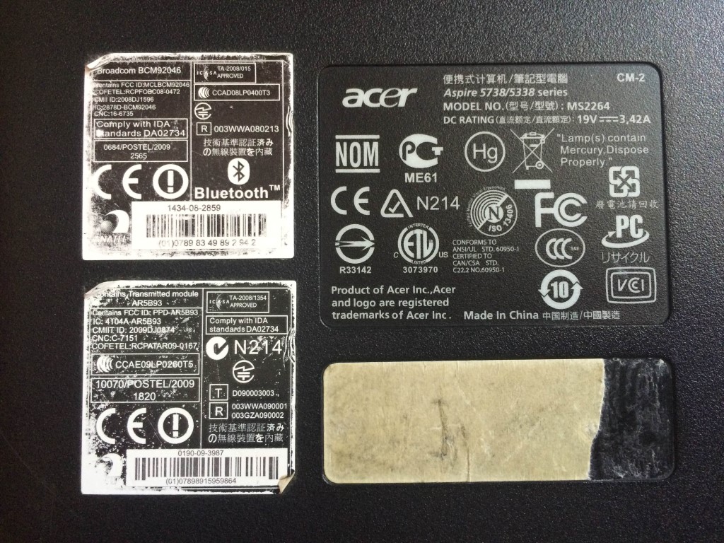 cumpar notebook defect acer