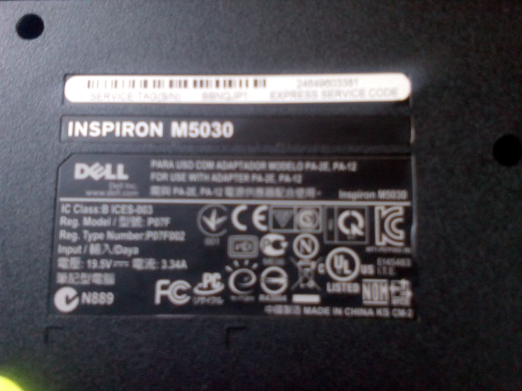 iau notebook dell